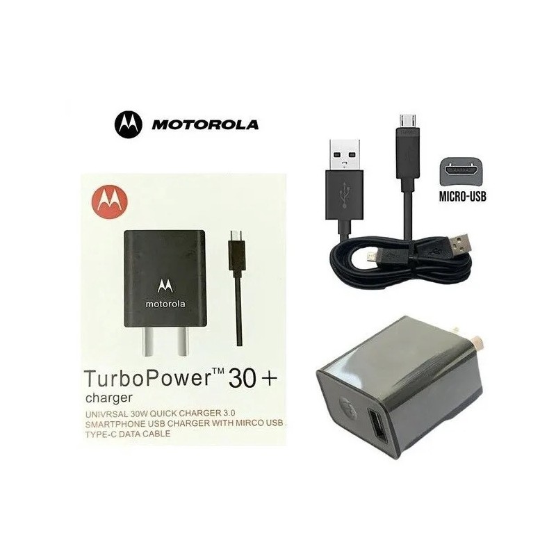 Motorola Turbo Power 30+ 30w/QC3.0