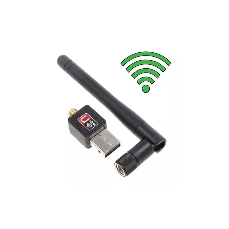 Adaptador Usb 2.0 Wifi 802.11n Con Antena Wireless 1200mbps