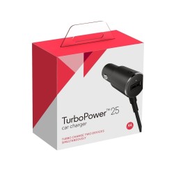Motorola Turbo Power 25 Cargador de Auto